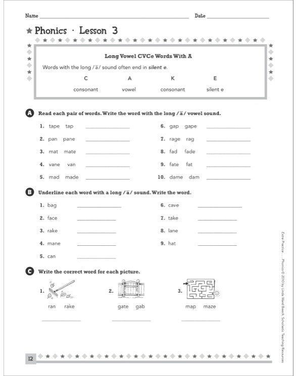 Extra Practice for Struggling Readers: Phonics : Motivating Practice Packets That Help Intermediate Students Build Essential Decoding Skills to Succeed in Reading and Writing