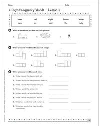 Extra Practice for Struggling Readers: High-Frequency Words : Motivating Practice Packets That Help Intermediate Students Master 240 Essential Words They Need to Know to Succeed in Reading and Writing