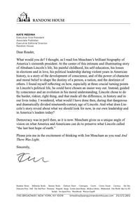 And There Was Light: Abraham Lincoln and the American Struggle