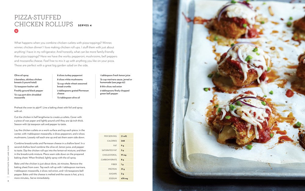 Skinnytaste Fast and Slow: Knockout Quick-Fix and Slow Cooker Recipes: A Cookbook