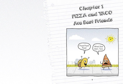 Pizza and Taco: Who's the Best?: (A Graphic Novel)