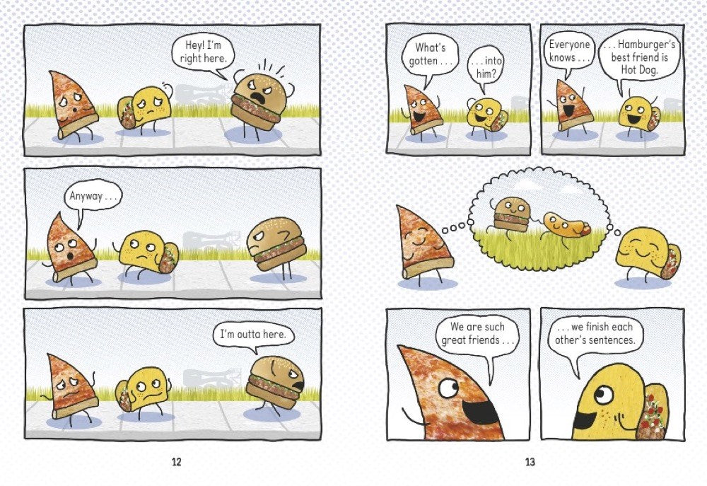 Pizza and Taco: Who's the Best?: (A Graphic Novel)