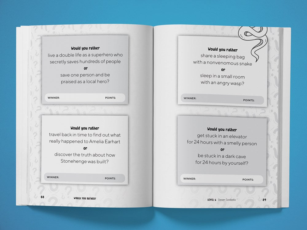 Would You Rather? Made You Think! Edition: Answer Hilarious Questions and Win the Game of Wits