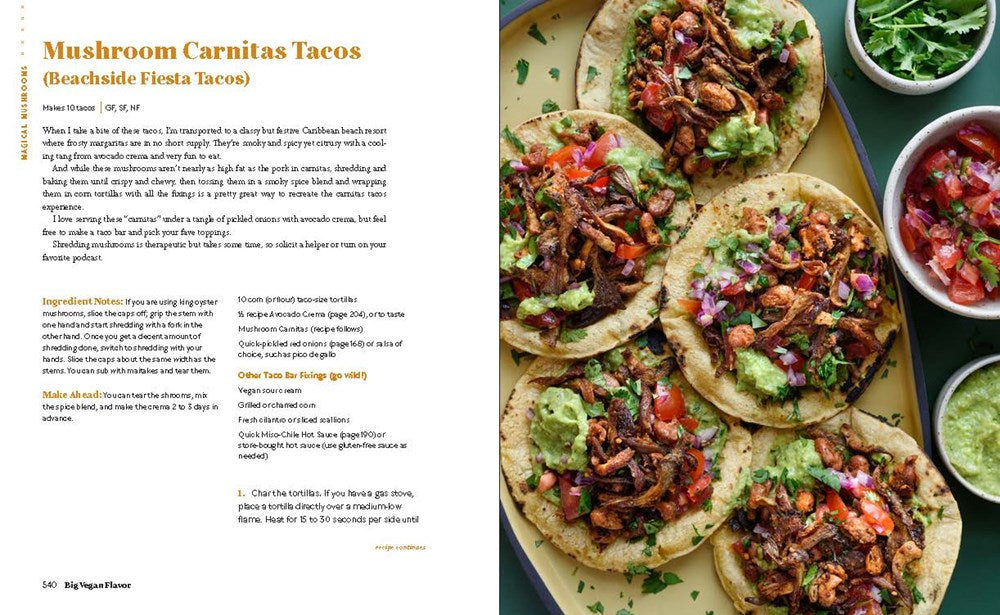 Big Vegan Flavor: Techniques and 150 Recipes to Master Vegan Cooking