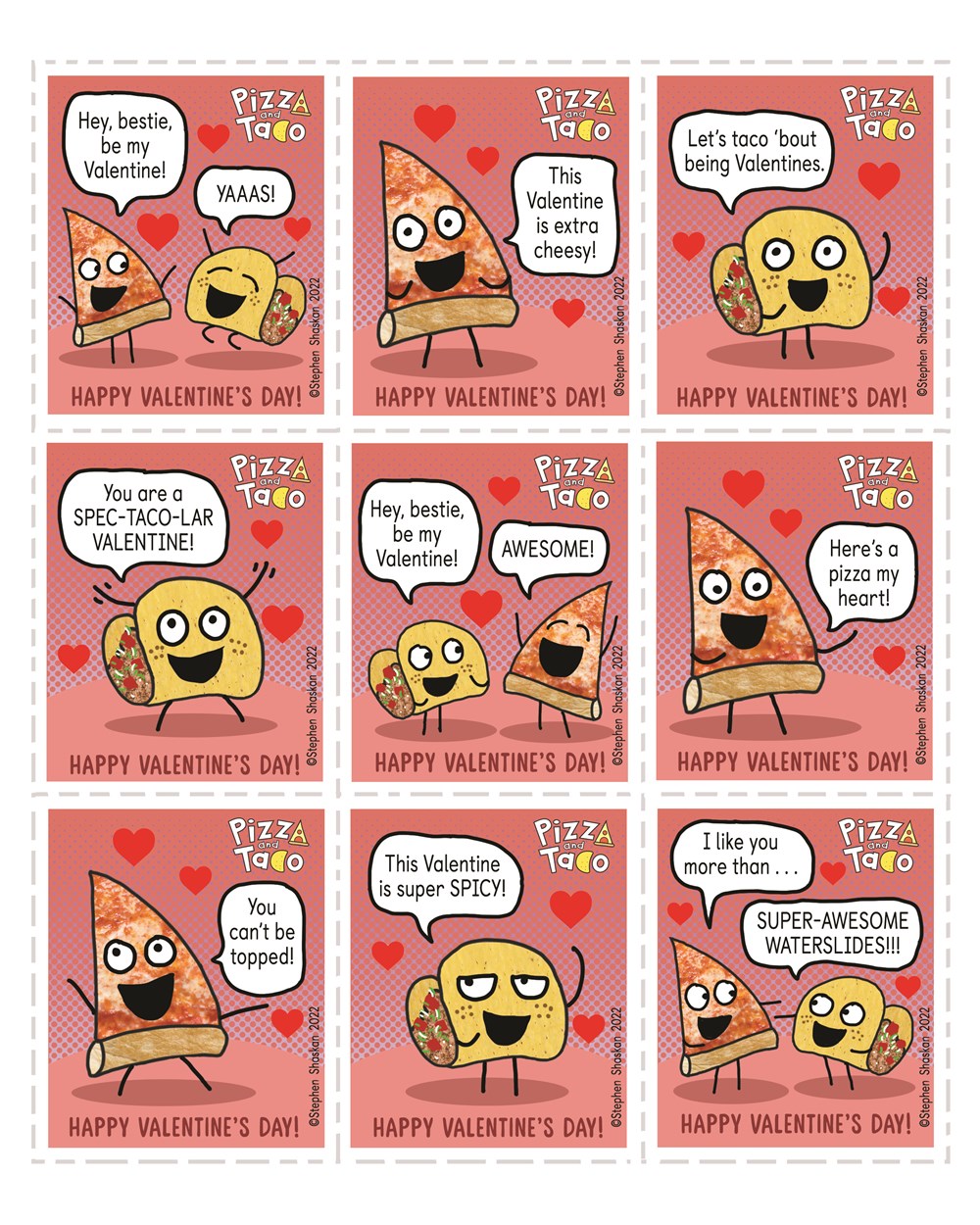 Pizza and Taco: Too Cool for School: (A Graphic Novel)