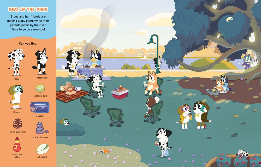 Where's Bluey?: A Search-and-Find Book