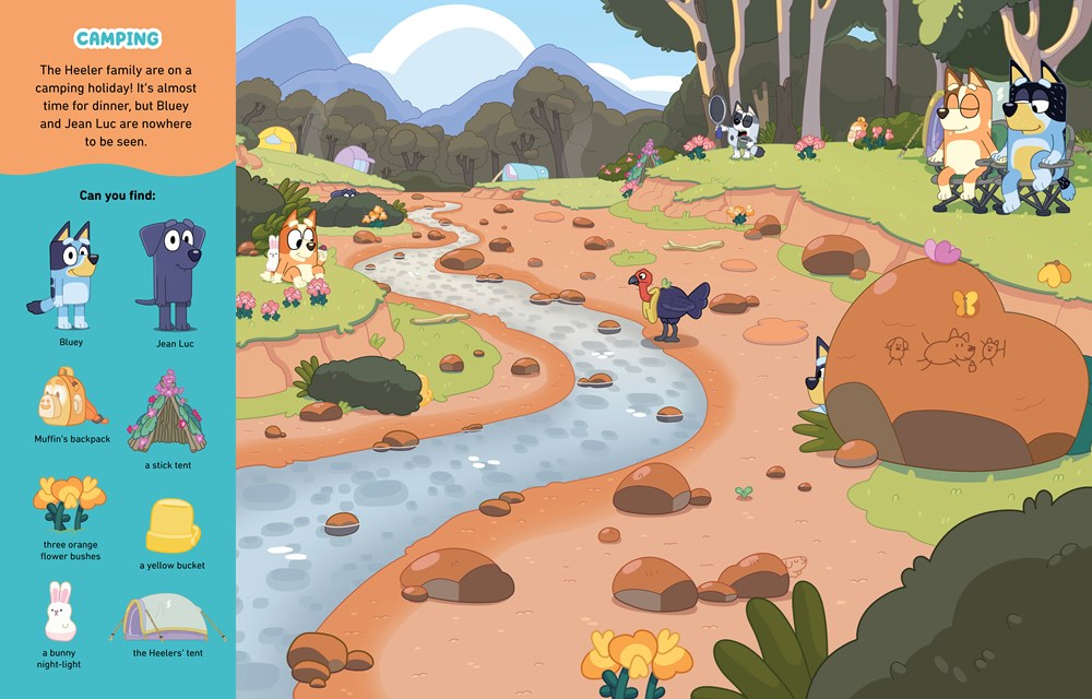 Where's Bluey?: A Search-and-Find Book