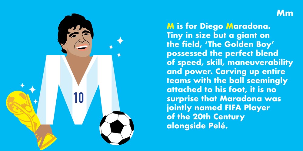 Soccer Legends Alphabet: Men