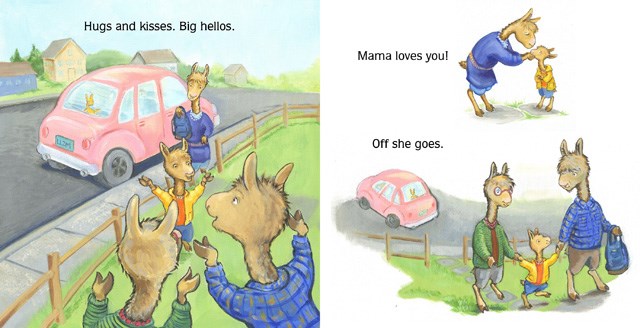 Llama Llama Gram and Grandpa