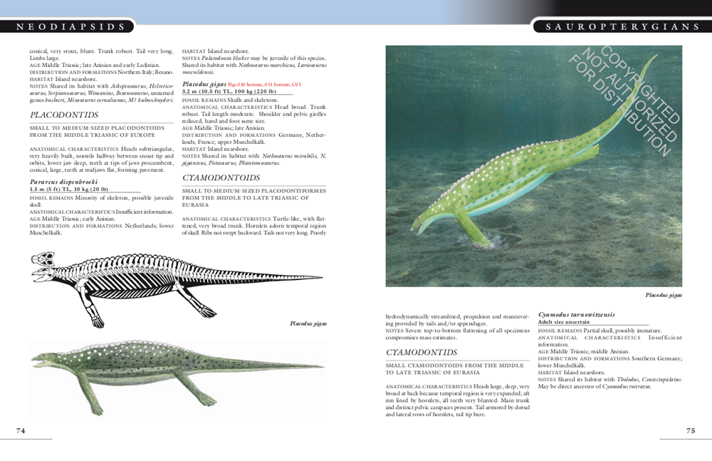 The Princeton Field Guide to Mesozoic Sea Reptiles