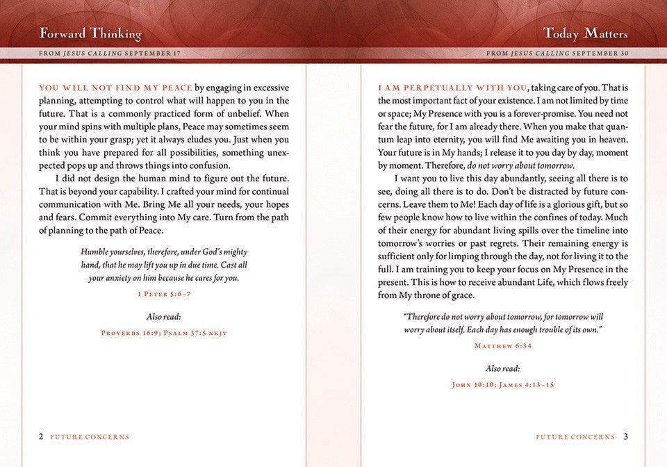 Jesus Calling for Graduates, Hardcover, with Scripture References: Hardcover, with Scripture references