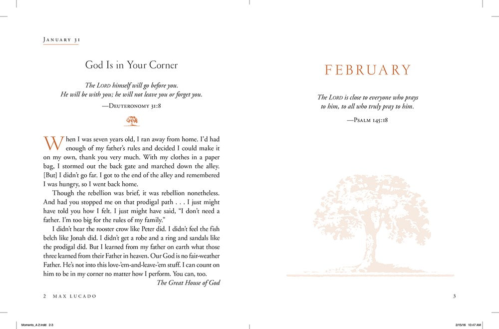 Grace for the Moment Volume I, Large Text Flexcover