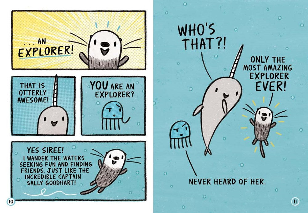 Narwhal's Otter Friend (A Narwhal and Jelly Book #4)