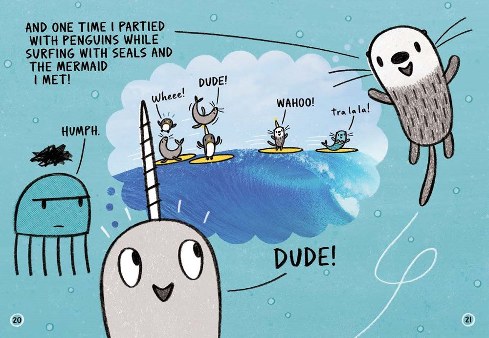 Narwhal's Otter Friend (A Narwhal and Jelly Book #4)