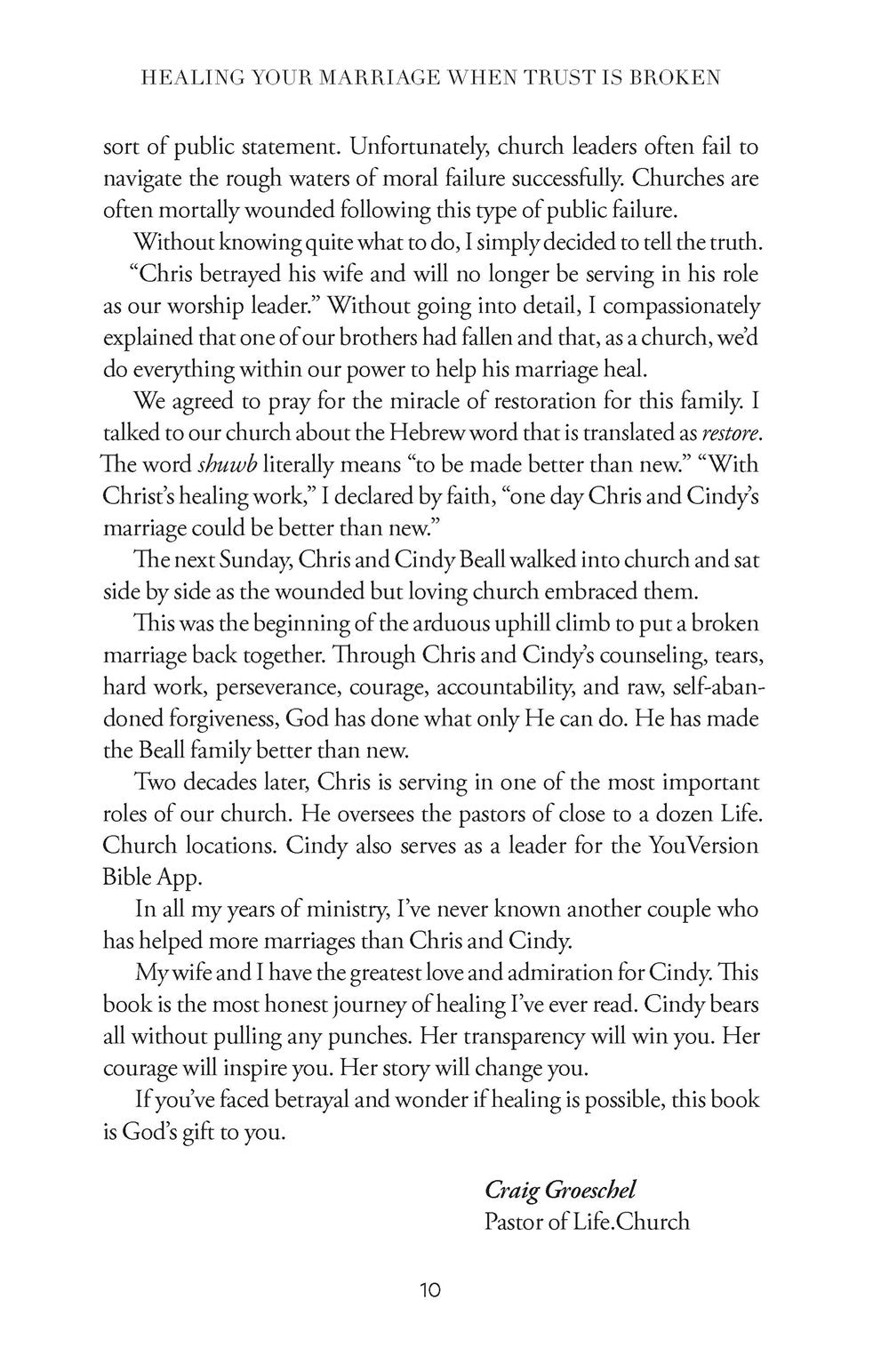 Healing Your Marriage When Trust Is Broken