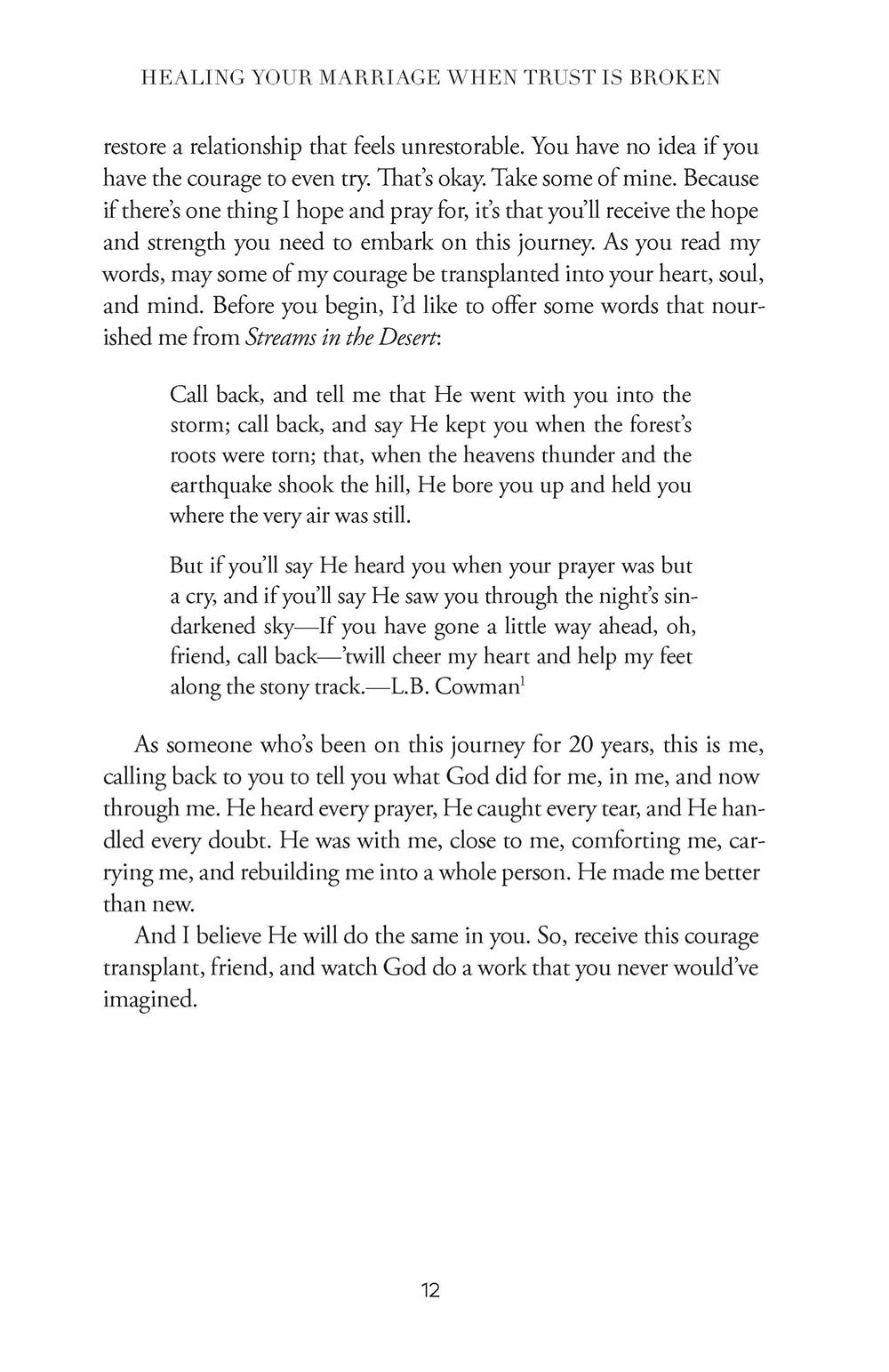 Healing Your Marriage When Trust Is Broken