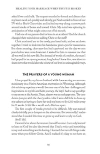 Healing Your Marriage When Trust Is Broken