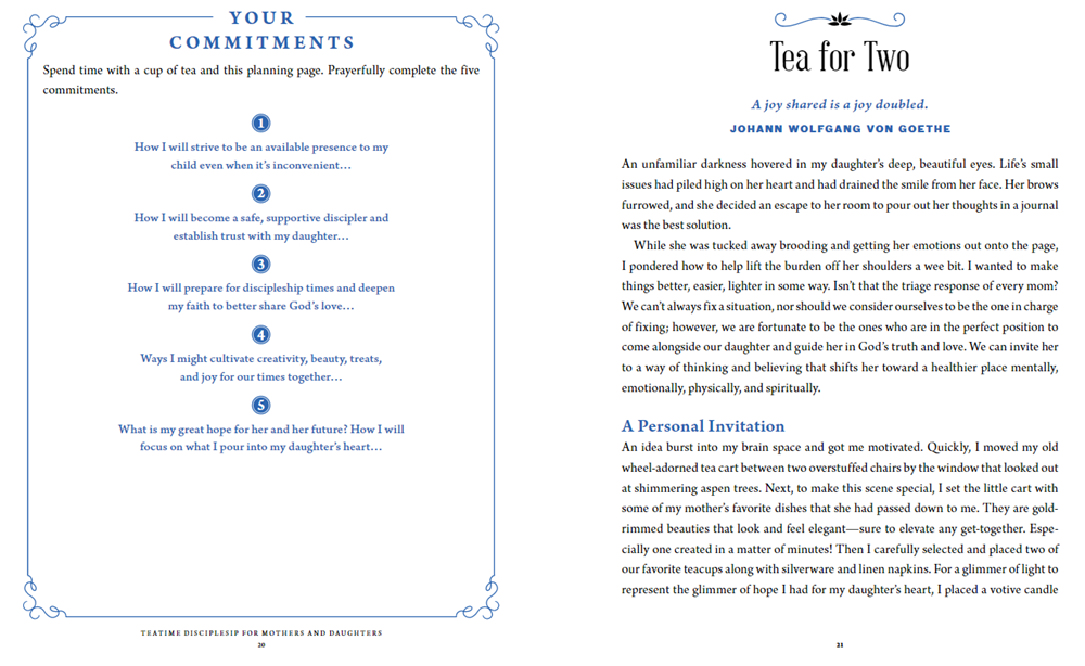 Teatime Discipleship for Mothers and Daughters