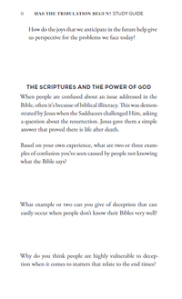 Has the Tribulation Begun? Study Guide: Avoiding Confusion and Redeeming the Time in These Last Days