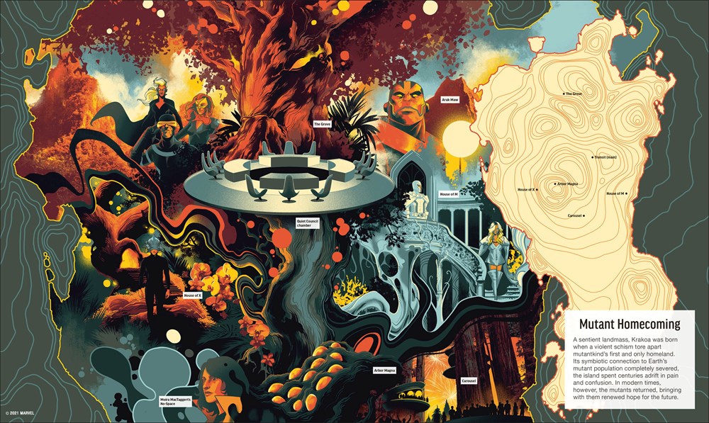 Marvel Universe Map By Map