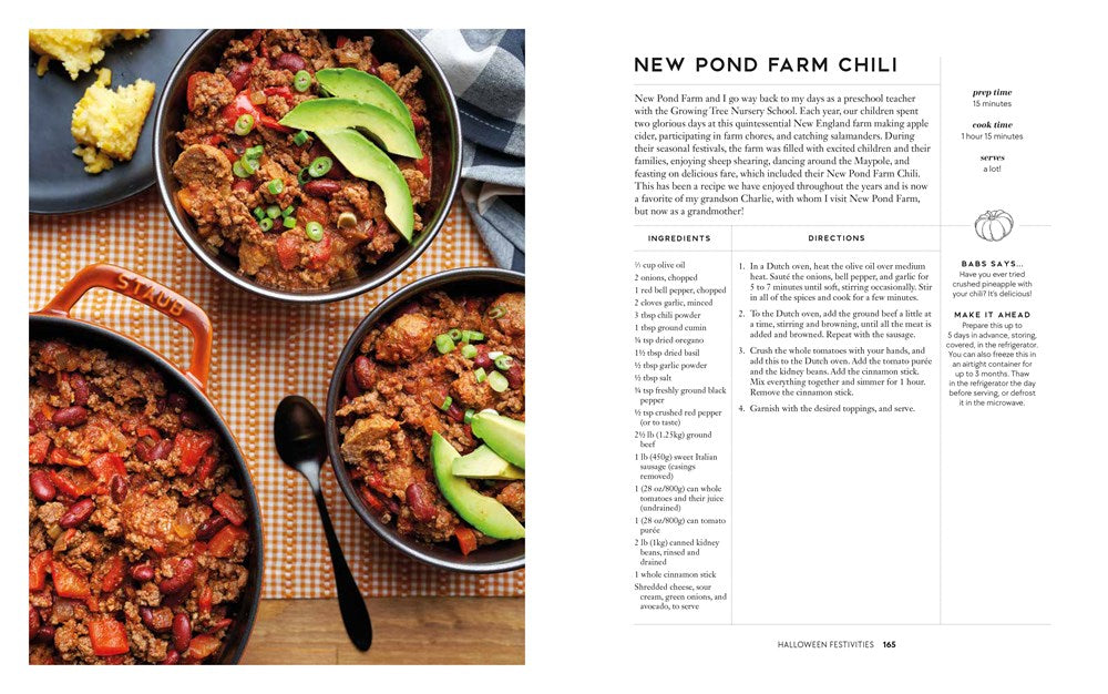 Celebrate with Babs: Holiday Recipes & Family Traditions