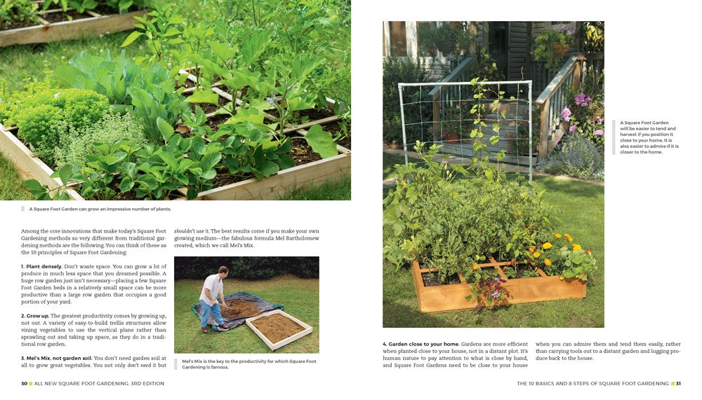 All New Square Foot Gardening, 3rd Edition, Fully Updated: MORE Projects - NEW Solutions - GROW Vegetables Anywhere (New edition)