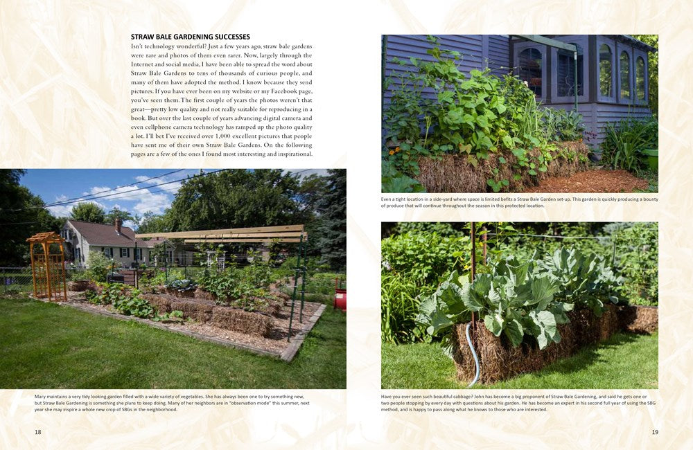 Straw Bale Gardens Complete, Updated Edition: Breakthrough Method for Growing Vegetables Anywhere, Earlier and with No Weeding (New edition)