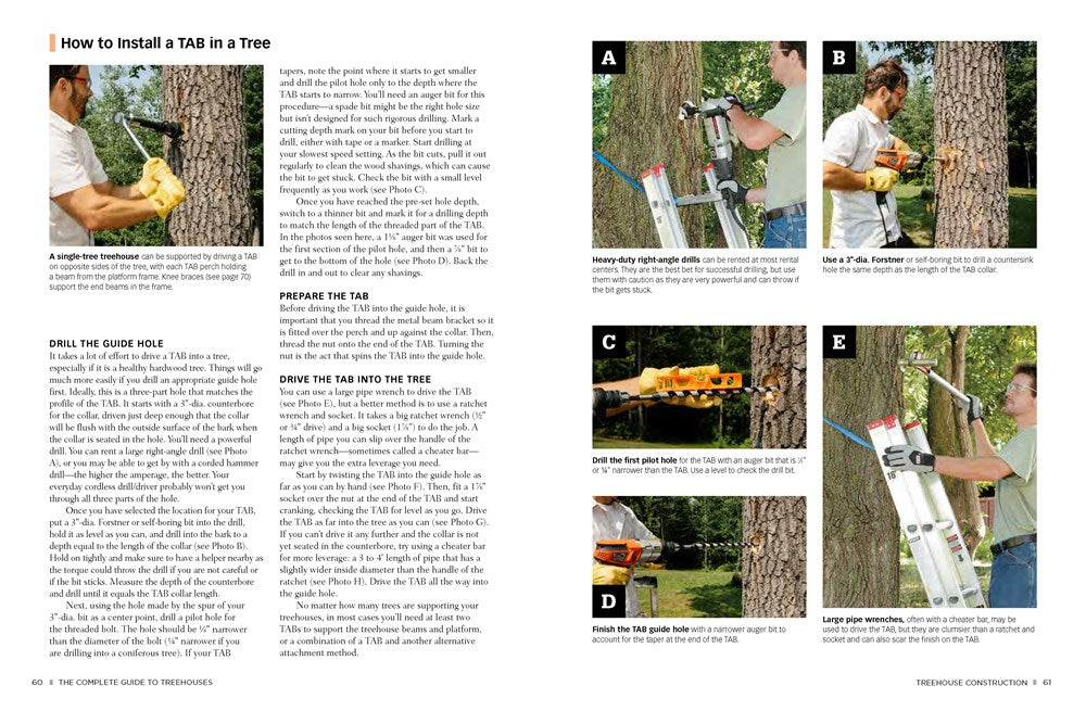 Black & Decker The Complete Photo Guide to Treehouses 3rd Edition