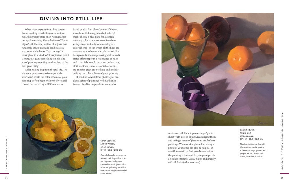 Dynamic Still Life for Artists