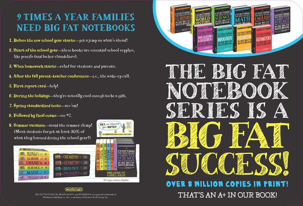 Everything You Need to Ace Science in One Big Fat Notebook: The Complete Middle School Study Guide