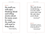 "Dance First. Think Later"