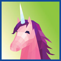 Paint by Sticker Kids: Unicorns & Magic : Create 10 Pictures One Sticker at a Time! Includes Glitter Stickers