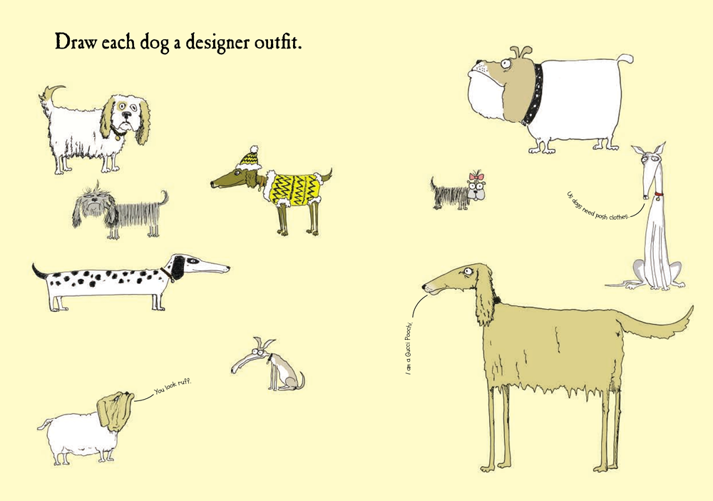 The Girls' Doodle Book