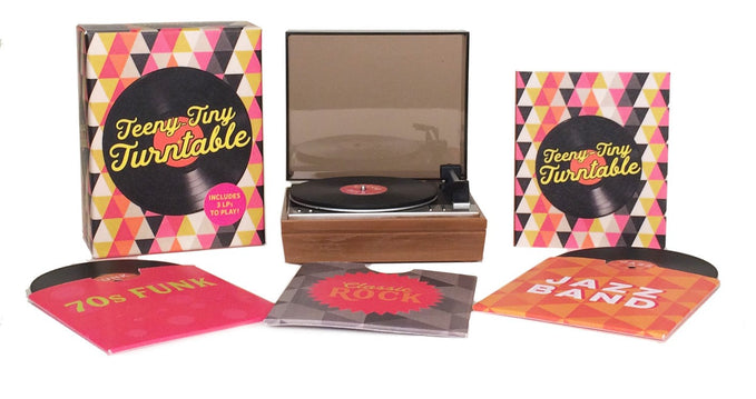 Teeny-Tiny Turntable: Includes 3 Mini-LPs to Play! (RP Minis)
