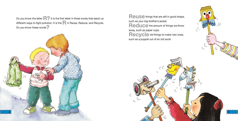 The Three R's: Reuse, Reduce, Recycle