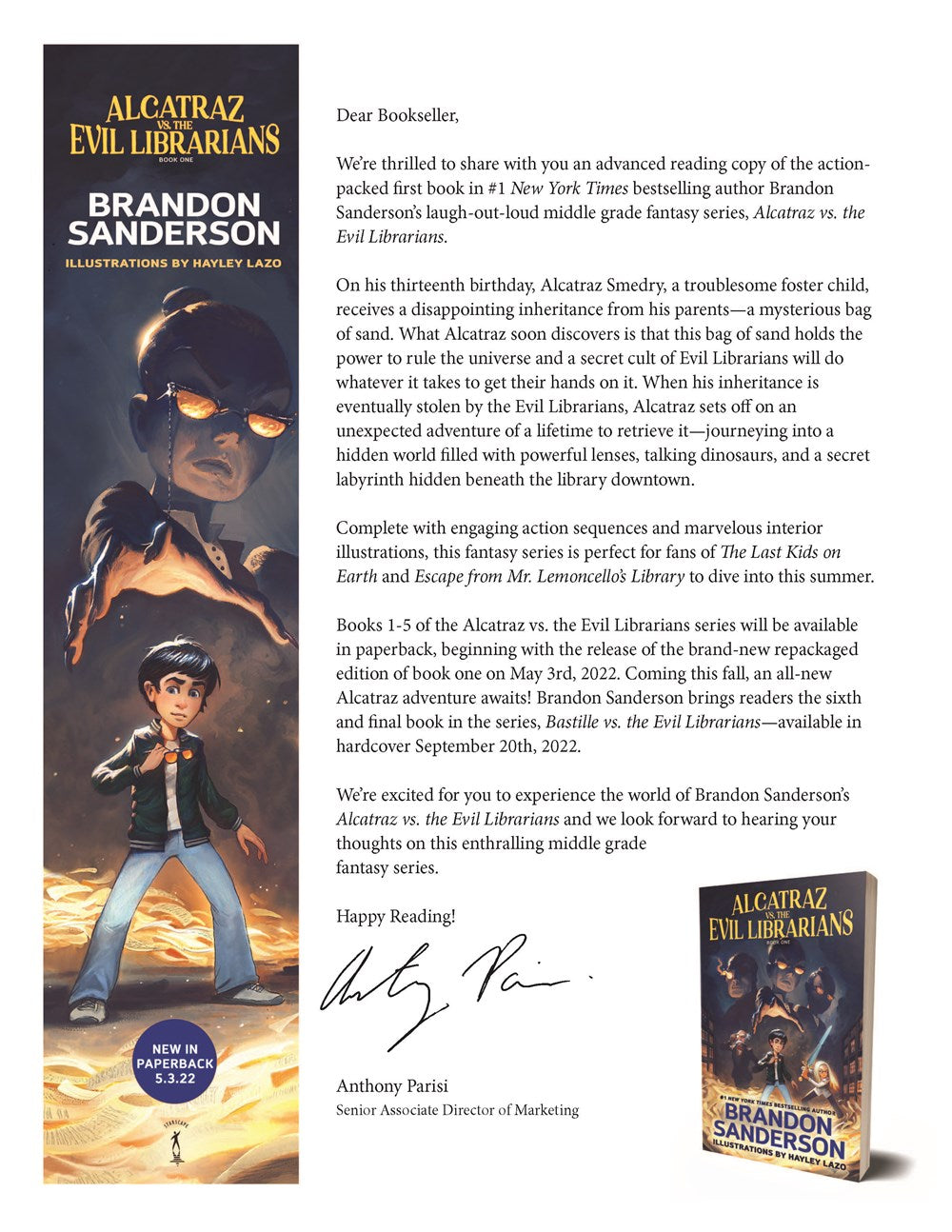Alcatraz vs. the Evil Librarians
