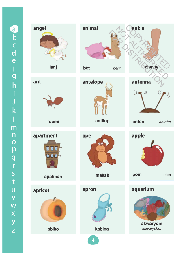 My First Haitian Creole Dictionary