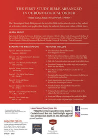 NKJV, Chronological Study Bible, Hardcover, Comfort Print