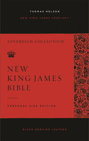 NKJV, Personal Size Reference Bible, Sovereign Collection, Leathersoft, Purple, Red Letter, Comfort Print