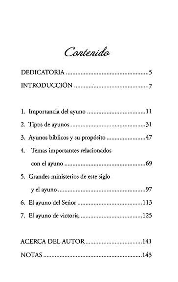El ayuno del señor - Serie Favoritos