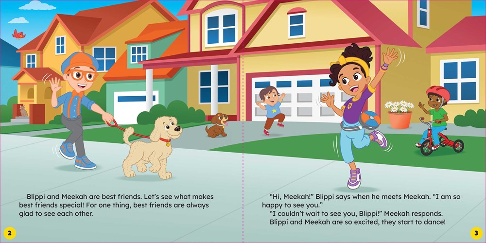 Blippi: Blippi and Meekah Best-Friends (8x8)