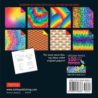 Origami Paper 100 Sheets Rainbow Patterns 6 (15 cm) : Tuttle Origami Paper: Double-Sided Origami Sheets Printed with 8 Different Patterns (Instructions for 7 Projects Included)