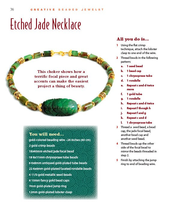 Creative Beaded Jewelry
