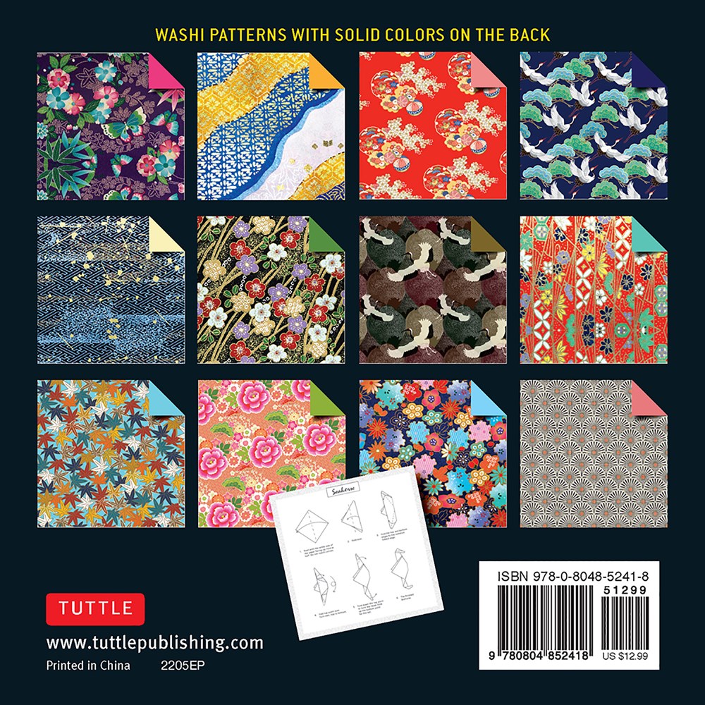 Origami Paper 500 sheets Japanese Washi Patterns 6" (15 cm)