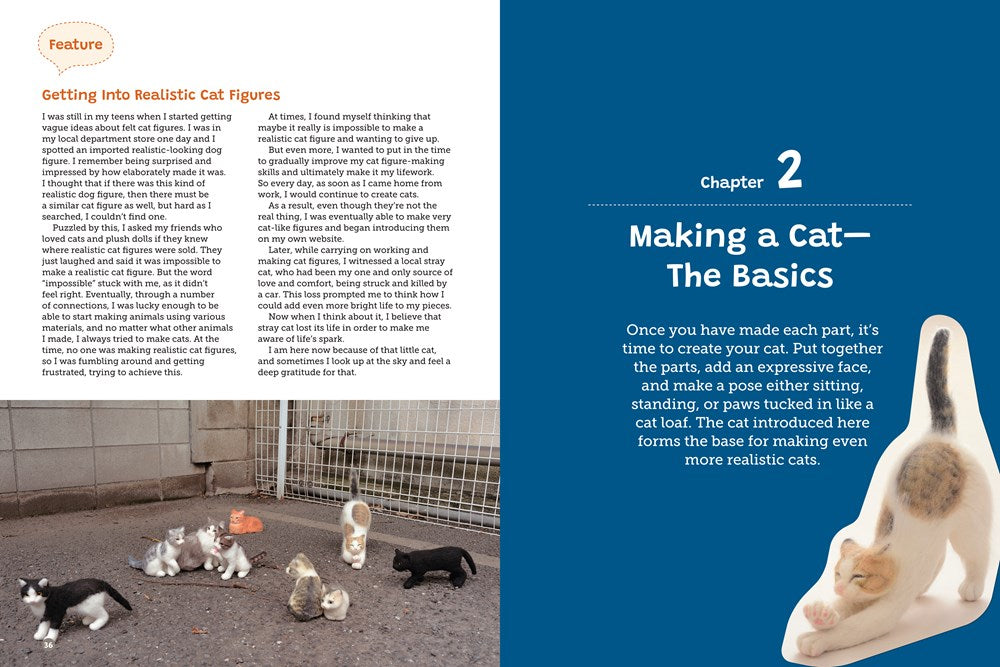 Fantastic Felted Cats