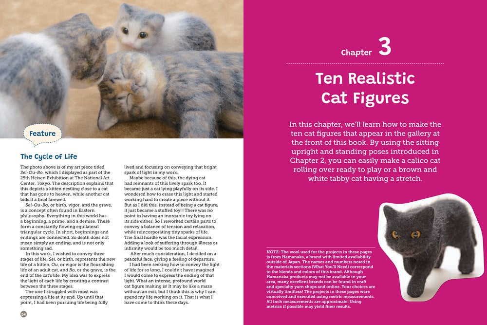 Fantastic Felted Cats