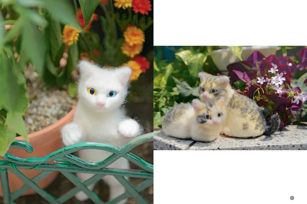 Fantastic Felted Cats