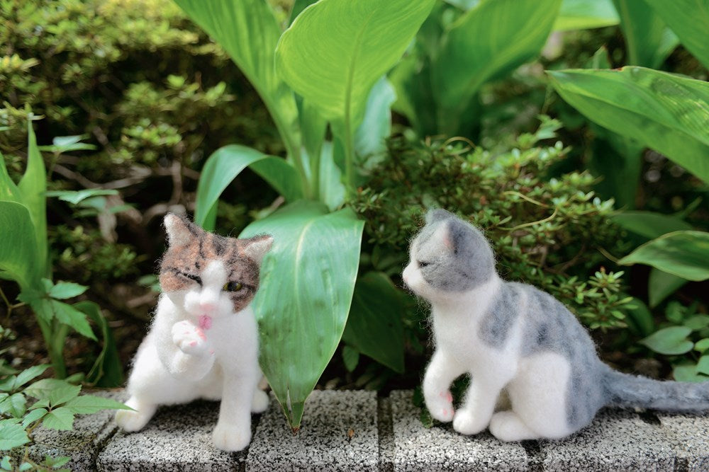 Fantastic Felted Cats