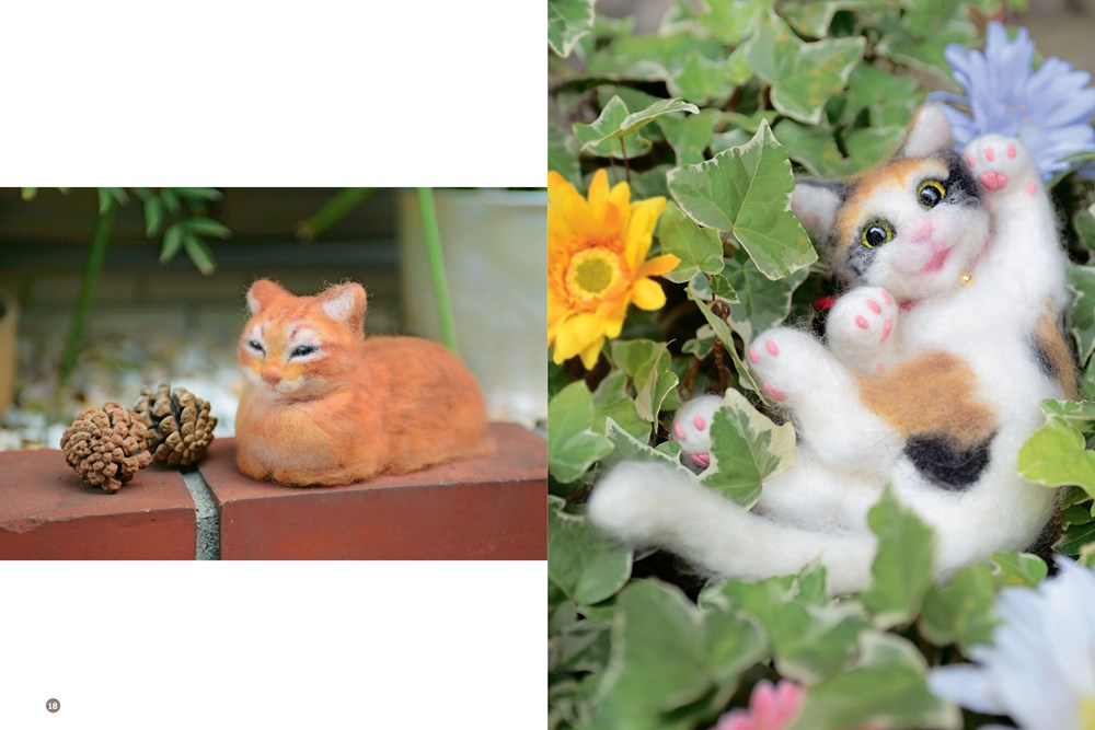Fantastic Felted Cats