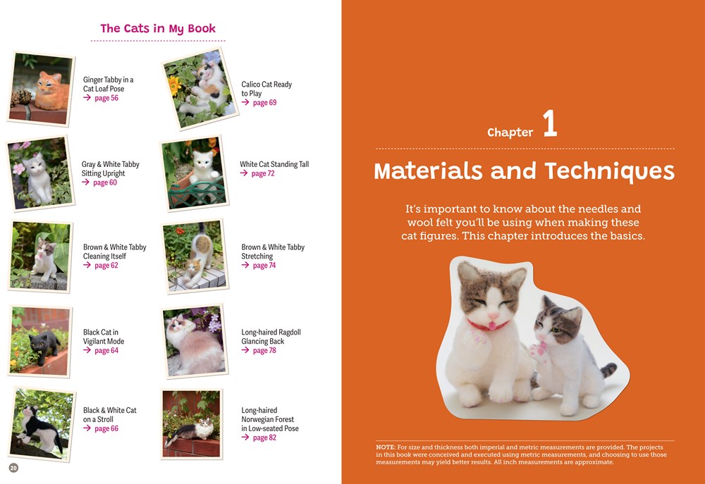 Fantastic Felted Cats